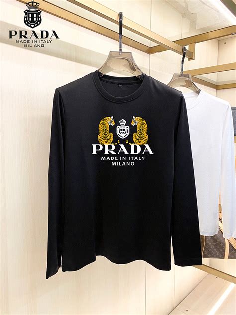 prada t shit|prada long sleeve t shirt.